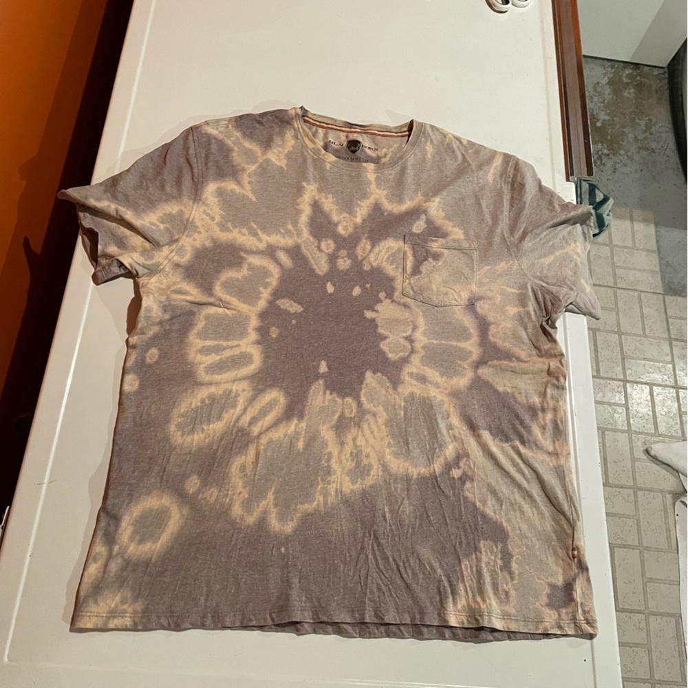 ☮️ Super Soft Acid Wash US XL Earthy Tones With Breast Pocket ☮️